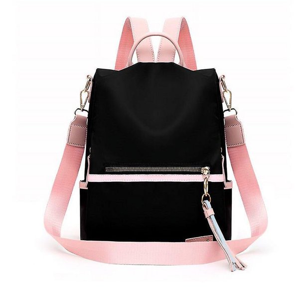 Mochila Oxford informal a la moda para mujer, mochila impermeable para adolescentes y niñas, mochilas escolares, bolsa de viaje rosa para mujer