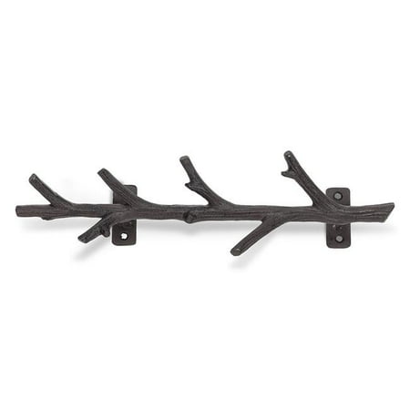 

Abbott Collection AB-27-IRONAGE-487 12 in. Vertical Branch Wall Hook Dark Brown
