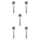 thumbnail image 1 of Advancent Cuchara de acero inoxidable con diseño en espiral, cuchara lavable para café, bebida, restaurante, herramienta para ceremonia de boda, Type2 NO2 Advancent CBP188084, 1 of 5