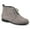 LT Grey/ Suede, variant on Womens Auburn Leather Round Toe Booties