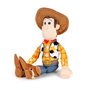Toy Story Woody Kids Decorative Pillow Buddy, Polyester Velboa, Orange, Disney