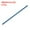 Blue, variant on Reusable Metal Straws 4Pcs, Stainless Steel Straight Drinking Straw 10.5" Long for Milk Shake Juice Silver