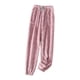 thumbnail image 1 of Pantalones de franela de moda para mujer, pantalones de pijama gruesos y de terciopelo para el hogar Fridja hfkajh101698, 1 of 3