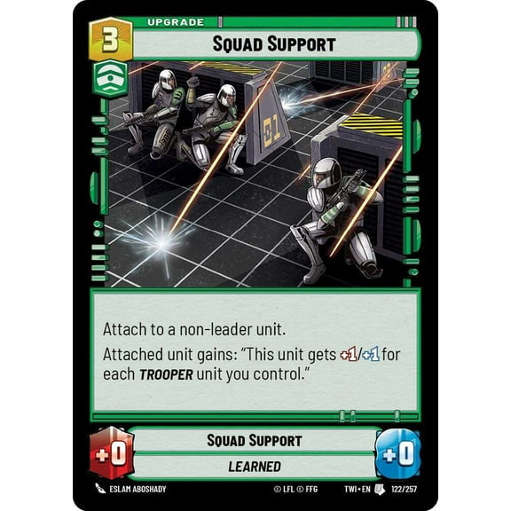 Star Wars: Unlimited Twilight of the Republic Uncommon Squad Support #122