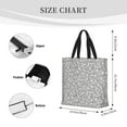 thumbnail image 3 of Fotbe Dice Cubes Bolsa Tote con Estampado para Mujer, Bolsos con Cremallera, Bolsa de Hombro Casual de Gran Capacidad con Bolsillos Internos, 3 of 7