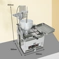 thumbnail image 2 of Kolice Commercial Gas Heating Donuts Frying Machine Doughnut Frying Making Machine with 3 Different Molds, 2 of 9