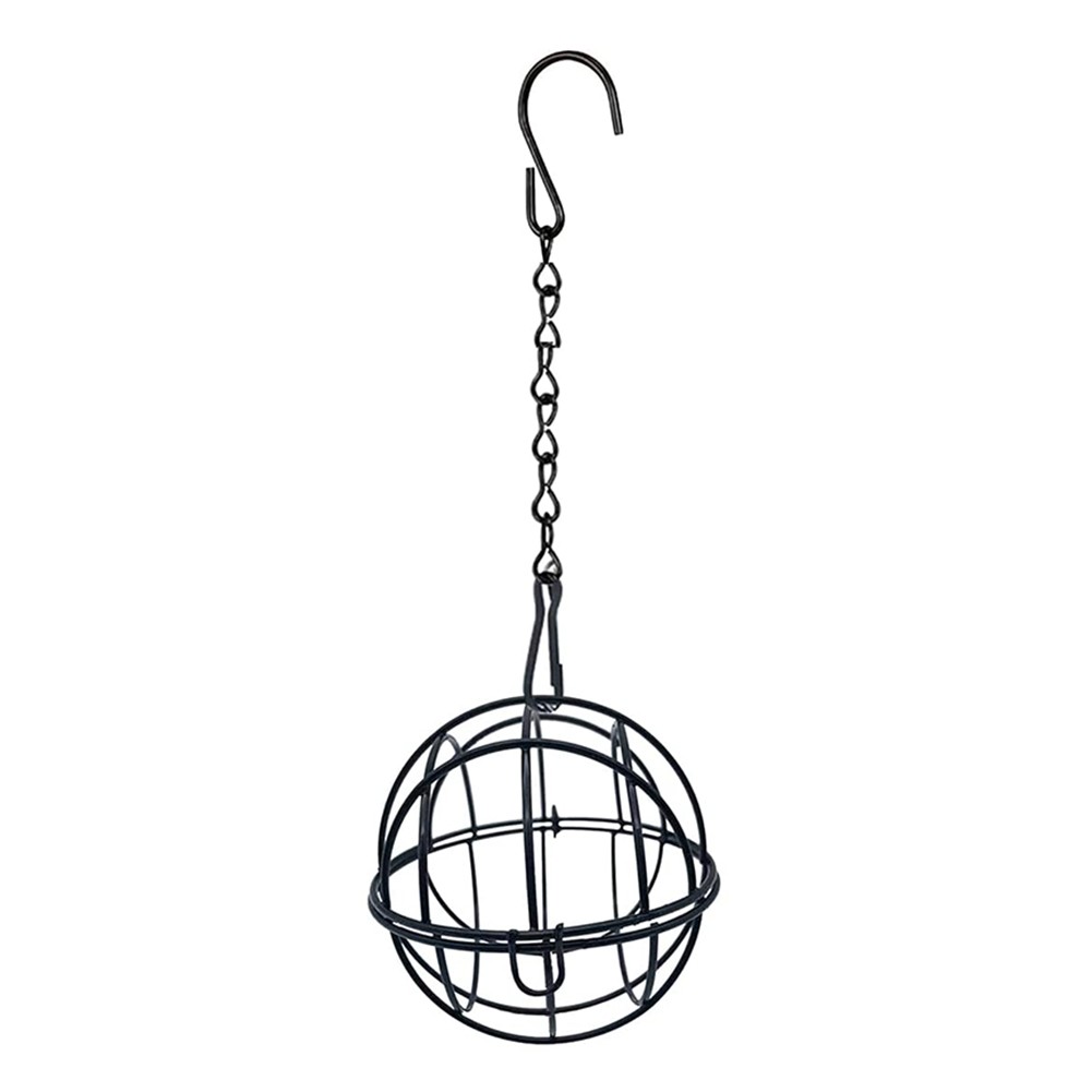 FANJIE 1PC Fat Ball Holders Hanging Stainless Steel Bird Feeder S