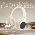 thumbnail image 3 of Audífono Inalámbrico Con Energía Solar Blanco Beluga M1 Wekome, 3 of 6