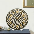 thumbnail image 4 of Yayeee Wall Clock Battery Operated 9.5" Silent Quartz Non-Ticking for Living Room Decor, Black Lines, 4 of 8