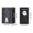 thumbnail image 2 of Halloween Luminous Ornaments, QIDESHIP, Colorful Glow in The Dark Ghost Figurines with Box for Party Favors, Mini Cute Night Light Decorations for Halloween Home Desk Shelf, 2x1.2x0.9 Inch, 2 of 6