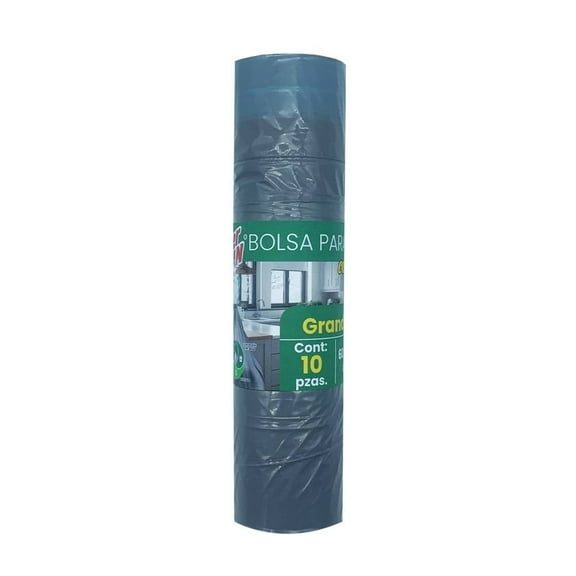 Bolsas para Basura Lider Clean con Jareta Grande 10 Piezas