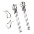 thumbnail image 2 of Destyer Bike Disc Brake Pads Threaded Pins Replacement Components Parts Riding Spare silver 31mm 10mm, 2 of 6