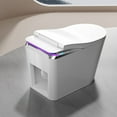 thumbnail image 4 of Exbrite Smart Toilet with Remote Control - Foot Sensing Open Cover, Auto Flushing, Night Light & Multiple Controls, 4 of 11