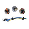 thumbnail image 4 of Adjustable Cable Holder Adhesive Cable Management Strong Cord Clips Cable Clip Wire Holder Wire Clips Cable Organizer, 4 of 5