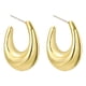 thumbnail image 5 of Pendientes de aro para mujer, accesorios de vestuario, joyería exquisita y sencilla, colgante para En forma de U 24x3cm, 5 of 9