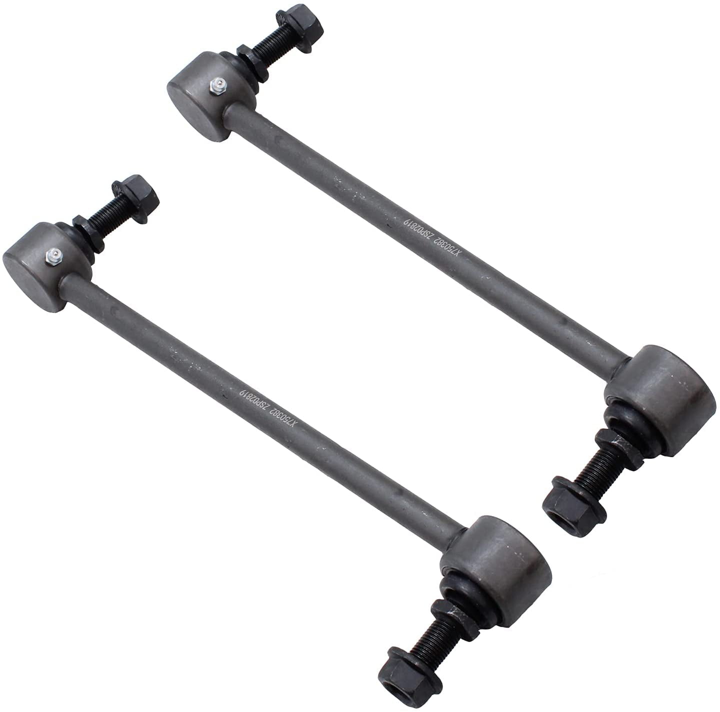 Detroit Axle - Front Control Arms Kit for 2009-2015 Dodge Journey 2010 2011 2012 2013 2014, 2 Lower Control Arms 2 Lower Ball Joints 2 Stabilizer Sway Bar Links Replacement