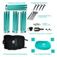 thumbnail image 2 of Red Suricata Turquoise Multi Terrain Sun Shade Canopy Tent Sunshade with sand bags & ground anchor screws, 2 of 10