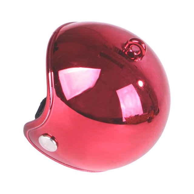 Greeniant Casco Suministros para mascotas Sombreros Sombreros Accesorios ajustables Protector Cascos para aves Pollo Pájaro rojo brillante Type3 NO3