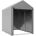 thumbnail image 1 of Outsunny Abri de Rangement Extérieur 4 x 6 Pi pour Motocyclette Vélo Outil de Jardin, 1 of 10