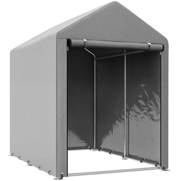 Outsunny 4 x 6ft Outdoor Storage Shed Tent for Motorcycle Bike Garden Tool