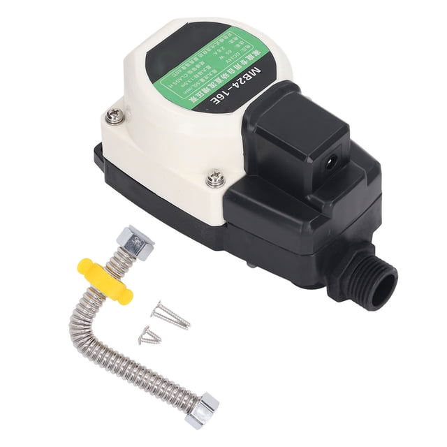 Bomba de refuerzo de presión de agua, silenciosa, impermeable, a prueba de polvo, con control automático, bomba de recirculación para ducha, 24 V CC.