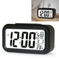 thumbnail image 4 of Reloj despertador digital inteligente, reloj despertador electrónico recargable para estudiantes, reloj despertador electrónico innovador, diseño fácil de usar, 4 of 12