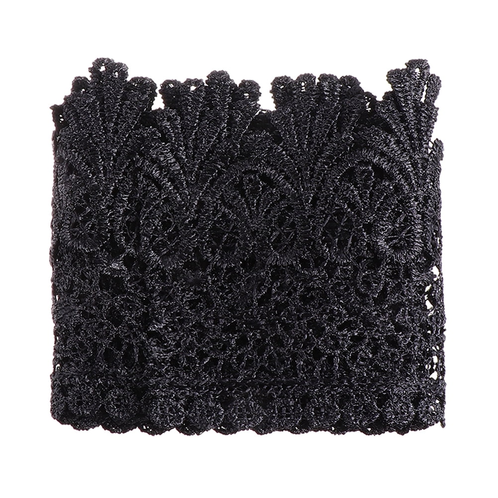 3 Pcs Black Lace Trim Similar to Ribbon DIY Garment Accessory Bride
