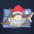 thumbnail image 3 of CafePress - Christmas Shark T Shirt - Women's Traditional Fit Dark T-Shirt, 3 of 4