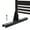 Black#218, variant on Privacy Screen Outdoor & Indoor Privacy Screen Metal Privacy Screen 76" H×48" W, Freestanding Decorative Privacy Screen for Deck Balcony Patio, Privacy Fence Panels for Outside Lawn Garden PS111 BLAC