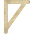 thumbnail image 3 of Ekena Millwork 4"W x 28"D x 36"H Traditional Craftsman Rough Sawn Bracket, Douglas Fir, 3 of 4
