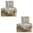 thumbnail image 3 of Destyer Cotton Table Cover Easy Care And Wide Application Reliable Choice For Everyday linen 100*140CM 2Set, 3 of 6