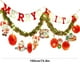 thumbnail image 3 of Adornos Navideños con Banderas, Cintas Brillantes, Adornos para Árbol de Navidad y Adornos Decorativos., 3 of 6
