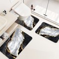 thumbnail image 4 of Suncoda Bathroom Rugs, Soft Memory Foam Bath Mat - Non Slip Absorbent Thick Bath Matt, Rubber Back Shower Rug, Toilet Mats Bath, Mats for Bathroom Floor Toilet, Door Mat Washable, 4 of 6