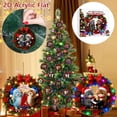 thumbnail image 4 of 2025 Adorable Wreath Cat Ornament Advent Calendar with 24 Double-Sided Printed Festive Feline Designs for Holiday Countdown Celebration, 4 of 6