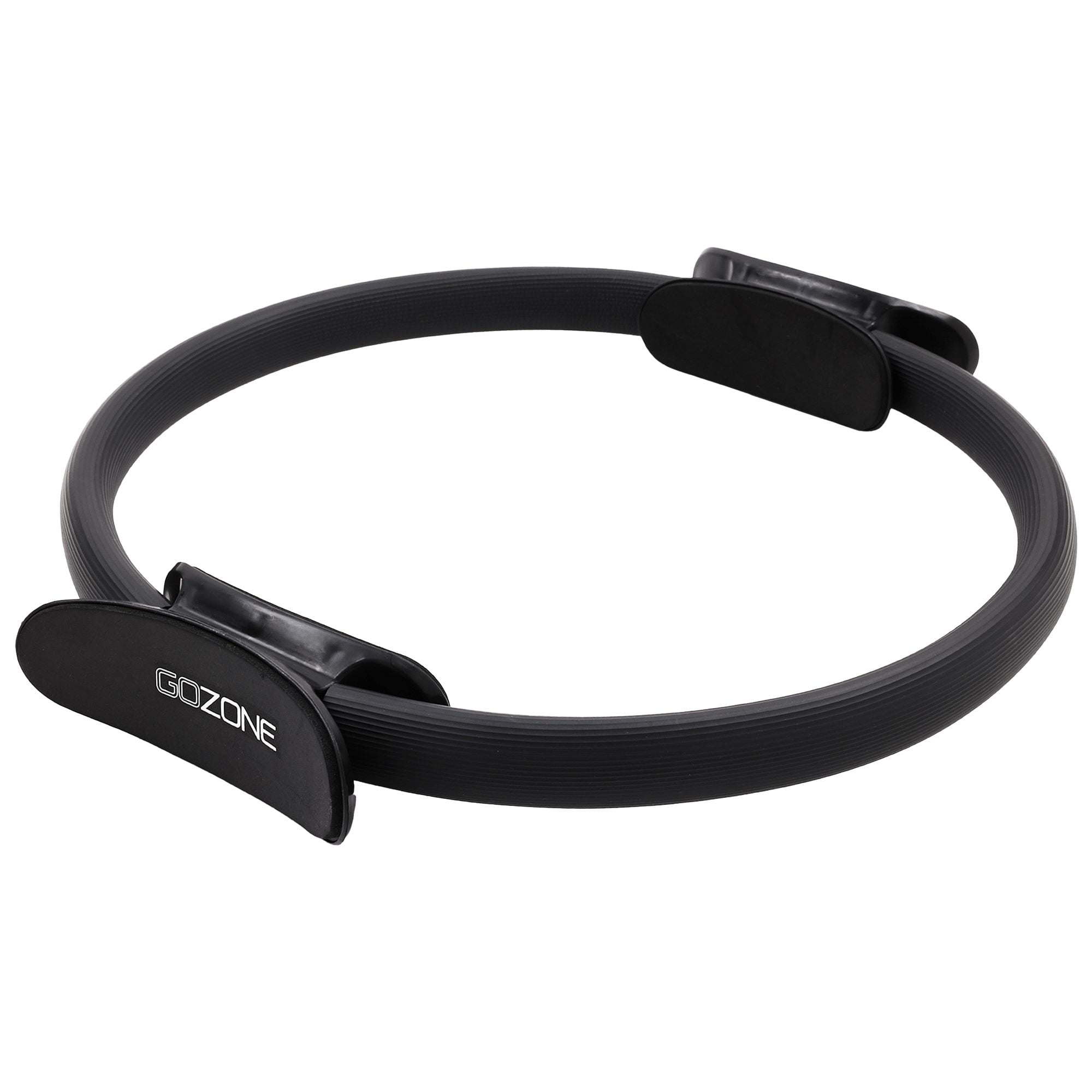 GoZone Pilates Ring, Yoga Fitness Circle pour Exercices de Jambes et de Bras, Noir, 15 Pouces F-GOZONE ANNEAU DE PILATES