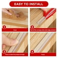 thumbnail image 4 of MoHern Safety Corners and Edge Protectors for Cabinets, Tables, Drawers，Baby Proofing, 9.8ft Clear Edge Protector Strip., 4 of 7