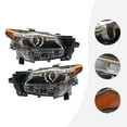 thumbnail image 2 of Pair Left&Right LED Headlights Headlamp Fits 2016-20 Mazda CX-9 CX9 W/o AFS, 2 of 20