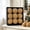 Brown, variant on Velvet Christmas Ornaments Set Of 9 Glitter Diamond Decorative Holiday Balls White