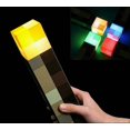 thumbnail image 4 of 1pc,LED light Four Color Color Changing Torch Lamp Rechargeable Torch My World Torch Lamp Mineral Lamp LED Night Light, 4 of 5