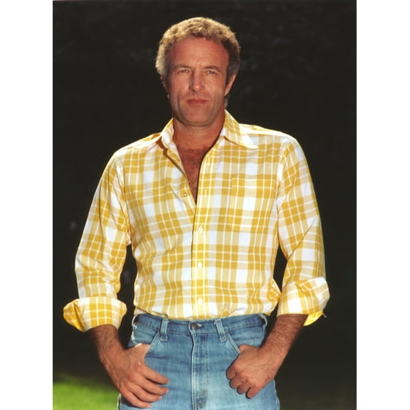 James Caan in Checkered Polo Portrait Photo Print (24 x 30)