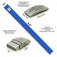 thumbnail image 2 of Pre-engraved "PACEMAKER" Blue Sport Medical ID Bracelet for Men and Women.Includes an Emergency Medical Card, Medical Alert Sleeve & Complimentary 12-Month Access PHR!, 2 of 7