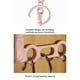 thumbnail image 2 of Cateissary Colgador de ropa organizador colgante gancho reutilizable dormitorio Flexible ahorro de espacio portátil viaje soporte extraíble, 2 of 6