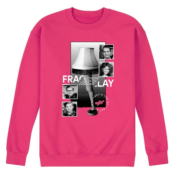A Christmas Story - Frageelay Get A Leg Up - Men's Crew Neck Fleece Pullover