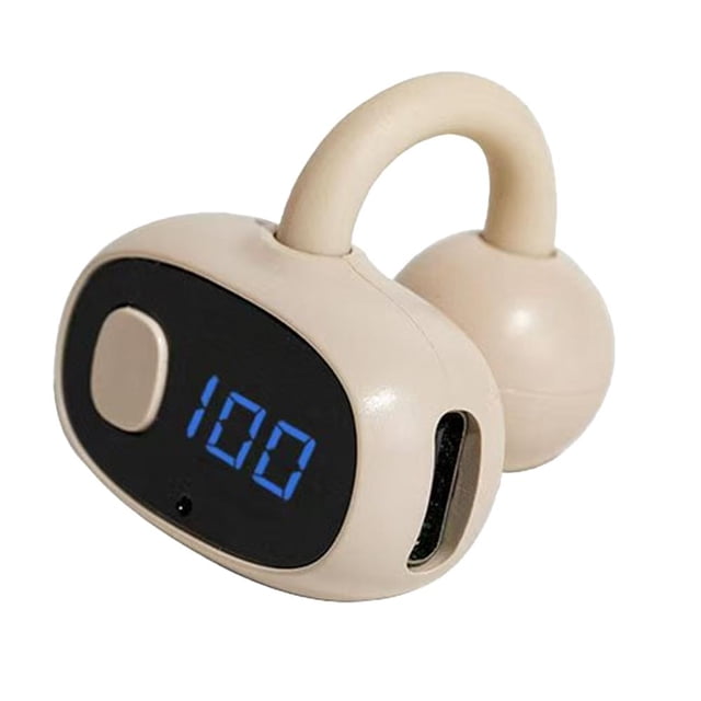 Open-Ear Clip-On Headphone, Secure Fit for Sports & Commuting, Single Ear Design for Situational Awareness