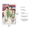thumbnail image 2 of Family of the Queen (Ka ʻOhana ʻO Liliʻuokalani) - Hawaiian Flag - From an Original Watercolor Painting by Janet Stewart - Master Art Print (Unframed) 12in x 18in, 2 of 4