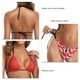 thumbnail image 5 of Traje de bikini con cuello halter,Conjunto de bikini para mujer Traje de baño de bikini estampado Conjunto de bikini estampado mejor en su clase, 5 of 6