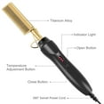 thumbnail image 6 of Hot Heating Comb Flat Hair Straightener Brush Hair Straightener Straight Hair Styler Curling Iron, 6 of 9