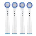 thumbnail image 1 of DEELLEEO Electric Toothbrush Replacement Brush Heads Refill  4Count, 1 of 5