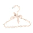thumbnail image 2 of Cheers US Pearl Beads Metal Elegant Rosette Clothes Hangers for Kids Children Pet Dog, 2 of 7