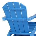 thumbnail image 5 of WestinTrends Malibu Outdoor Patio Porch Rocking Adirondack Chair (Set of 2), Pacific Blue, 5 of 16